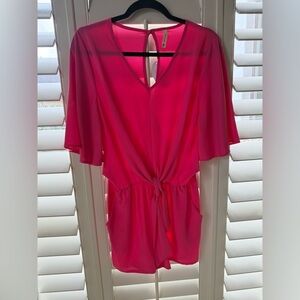Tyche Pink Mini Dress